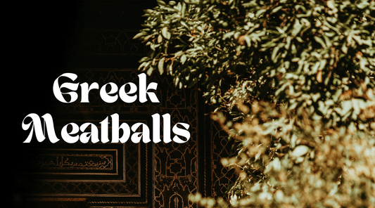 Greek Meatballs - Leasa Hilton