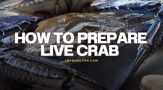 How to dismantle and prepare live crab for cooking - Leasa Hilton