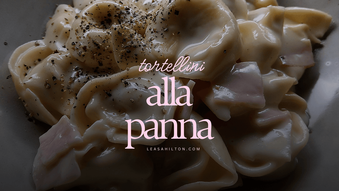 With this easy Tortellini alla Panna, your weeknight dinner plans are sorted - Leasa Hilton