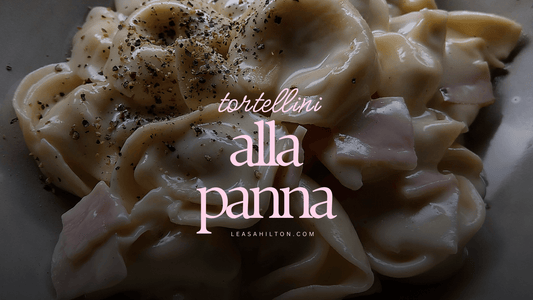 With this easy Tortellini alla Panna, your weeknight dinner plans are sorted - Leasa Hilton