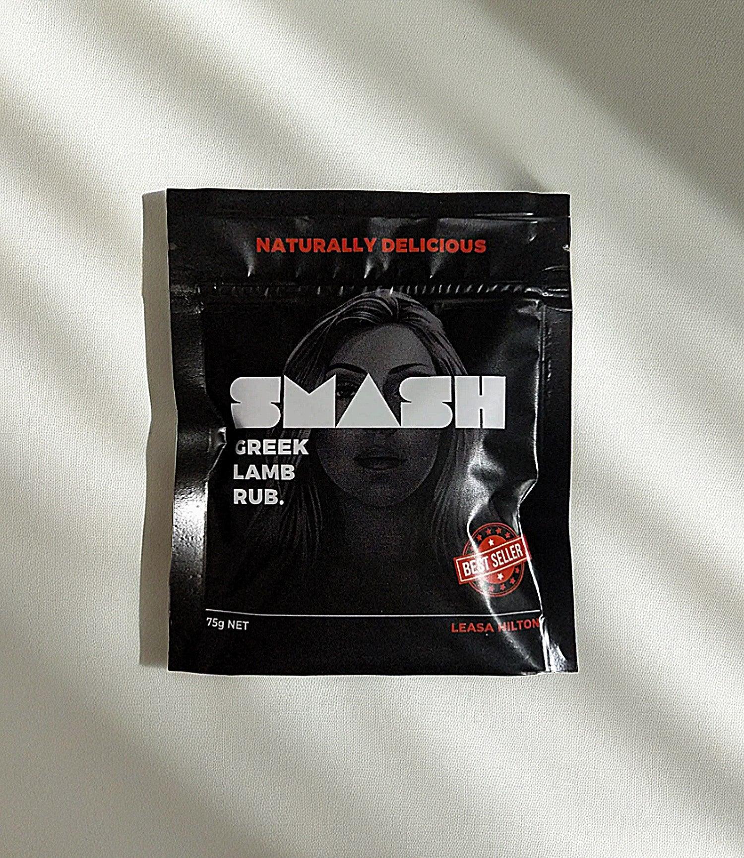 SMASH Greek Lamb Rub 75g - Leasa Hilton