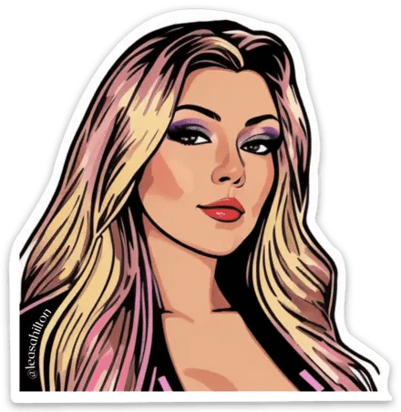 I'm stuck on you! Leasa Hilton Signature Edition Stickers. - Leasa Hilton