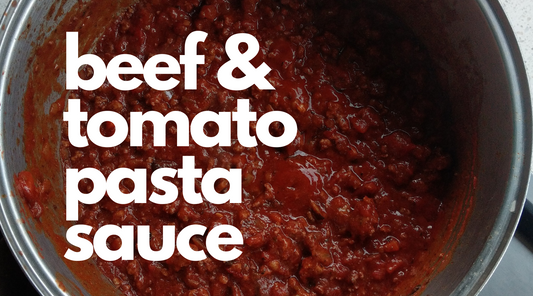 Beef and Tomato Pasta Sauce by Leasa Hilton