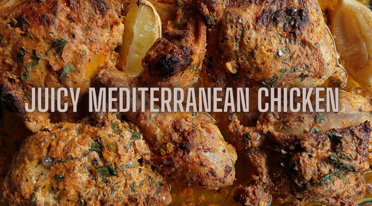 Juicy Mediterranean Chicken Recipe by Leasa Hilton