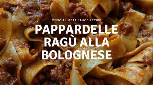 Pappardelle Ragù alla Bolognese. Official Meat Sauce Recipe. Leasa Hilton